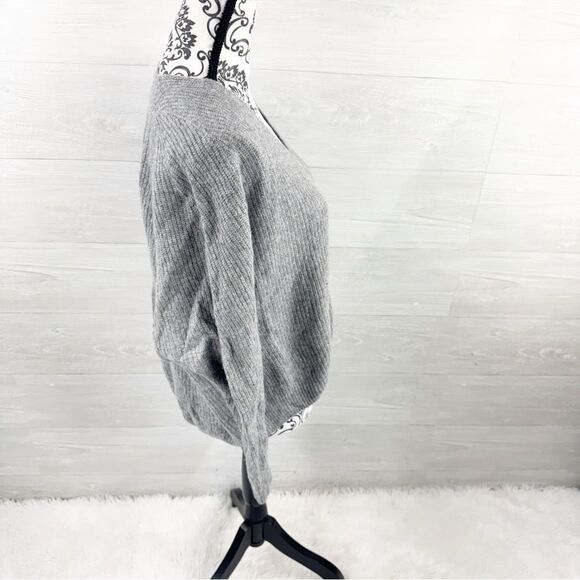 Sori V-Neck Wool Cashmere Blend Dolman Sweater - Picture 3 of 7